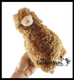 NEW - Wooly Alpaca Stuffed Animal Toy - Soft Animal Plushie  Stuffie. Llama- Soft Snuggly Toy