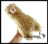 NEW - Wooly Alpaca Stuffed Animal Toy - Soft Animal Plushie  Stuffie. Llama- Soft Snuggly Toy