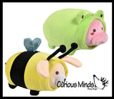 NEW - Plush Animals in Costumes -  Stuffed Animal Toy - Soft Plushie Stuffie - Cute Kawaii Dressed Up