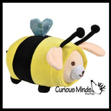 NEW - Plush Animals in Costumes -  Stuffed Animal Toy - Soft Plushie Stuffie - Cute Kawaii Dressed Up