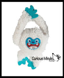 NEW - Small Yeti Plush - Cute Hamburger Stuffed Toys Abominable Snowman Winter