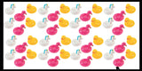 Small 1.5" Pool Float Theme Rubber Ducks - Rubber Duckies - Cute Novelty Prize Reward Giveaway Summer Duck Flamingo Unicorn