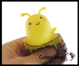 NEW - Bee in Hive Pop Ups - Adorable Peek a Boo - Pop Up Animals - Cute Squeeze Toy - Fun Fidget - Unique OT Hand Strength, Fine Motor