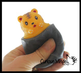 NEW - Zoo Pop Ups - Koala, Penguin, Tiger - Adorable Peek a Boo - Pop Up Wild Animals - Cute Squeeze Toy - Fun Fidget - Unique OT Hand Strength, Fine Motor