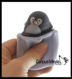 NEW - Zoo Pop Ups - Koala, Penguin, Tiger - Adorable Peek a Boo - Pop Up Wild Animals - Cute Squeeze Toy - Fun Fidget - Unique OT Hand Strength, Fine Motor