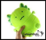 Jumbo 8" Axolotl Puffer Air- Filled Squeeze Stress Balls - Walking Fish  -  Sensory, Stress, Fidget Toy