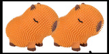 NEW - Capybara Puffer Air- Filled Squeeze Stress Balls - Large Rodent  -  Sensory, Stress, Fidget Toy