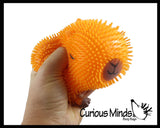 NEW - Capybara Puffer Air- Filled Squeeze Stress Balls - Large Rodent  -  Sensory, Stress, Fidget Toy