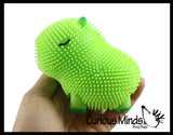 NEW - Capybara Puffer Air- Filled Squeeze Stress Balls - Large Rodent  -  Sensory, Stress, Fidget Toy