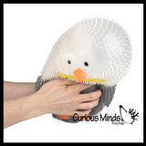 NEW - Seagull Puffer Air- Filled Squeeze Stress Balls Gull Pigeon -  Sensory, Stress, Fidget Toy