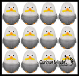 NEW - Seagull Puffer Air- Filled Squeeze Stress Balls Gull Pigeon -  Sensory, Stress, Fidget Toy