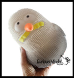 NEW - Seagull Puffer Air- Filled Squeeze Stress Balls Gull Pigeon -  Sensory, Stress, Fidget Toy