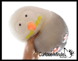 NEW - Seagull Puffer Air- Filled Squeeze Stress Balls Gull Pigeon -  Sensory, Stress, Fidget Toy