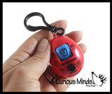 Rock, Paper, Scissors, Shoot Fidget Toy with Keyring - Mini Game Spinner