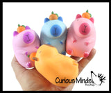 NEW - Capybara Stretchy Sand Filled - Lover Sensory Fidget Toy Weighted Cute Colorful Capys