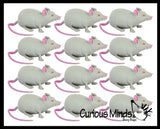 Rat Stretchy Sand Filled Mouse -Gross Sensory Fidget Toy Moldable Fun