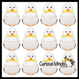 NEW - Seagull Squishy Squeeze Stress Ball Soft Doh Filling - Like Shaving Cream - Sensory Gull Pigeon, Fidget Toy