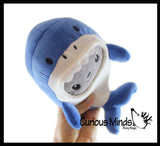 NEW - Plush Seal in Costume -  Stuffed Animal Toy - Soft Plushie Stuffie - Ocean Sea Narwhal, Dolphin, Shark Dressed Up