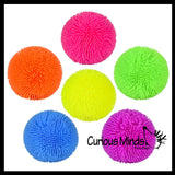 NEW - Hairy Textured Super Amazing Soft Doh Filled Stretch Ball - Ultra Squishy and Moldable Dough Relaxing Sensory Fidget Stress Toy