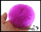 NEW - Hairy Textured Super Amazing Soft Doh Filled Stretch Ball - Ultra Squishy and Moldable Dough Relaxing Sensory Fidget Stress Toy