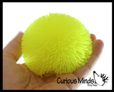 NEW - Hairy Textured Super Amazing Soft Doh Filled Stretch Ball - Ultra Squishy and Moldable Dough Relaxing Sensory Fidget Stress Toy