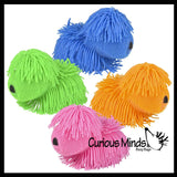 Shaggy Mop Dog 6" Puffer Ball - Sensory Therapy Fidget Stress Balls - OT Autism SPD