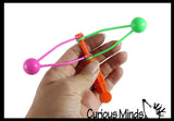 Plastic Small Clacker Noise Maker Clicker Clanker Clank Toy - Fun Classic Novelty Music Party Favor Toy - OT Sensory Tool