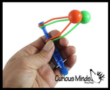 Plastic Small Clacker Noise Maker Clicker Clanker Clank Toy - Fun Classic Novelty Music Party Favor Toy - OT Sensory Tool