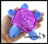 Small Plush Turtles - Mini Novelty Prize Reward Party Favor Cheap Gift Stuffies Stuffed Animals