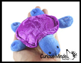 Small Plush Turtles - Mini Novelty Prize Reward Party Favor Cheap Gift Stuffies Stuffed Animals