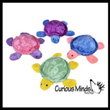 Small Plush Turtles - Mini Novelty Prize Reward Party Favor Cheap Gift Stuffies Stuffed Animals