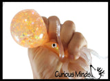 NEW - Gooey Gel Filled Octopus Fidget Stress Toy - Soft Squishy Stress Ball