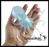 NEW - Gooey Gel Filled Octopus Fidget Stress Toy - Soft Squishy Stress Ball