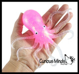 NEW - Gooey Gel Filled Octopus Fidget Stress Toy - Soft Squishy Stress Ball