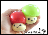 NEW - Mushroom Splat Ball -  Water Filled Splat Stress Ball - Throw to Make it Splat and Watch it Come Back Shroom Fungus