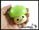 NEW - Mushroom Splat Ball -  Water Filled Splat Stress Ball - Throw to Make it Splat and Watch it Come Back Shroom Fungus