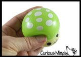 NEW - Mushroom Splat Ball -  Water Filled Splat Stress Ball - Throw to Make it Splat and Watch it Come Back Shroom Fungus