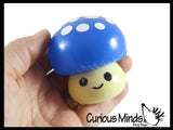 NEW - Mushroom Splat Ball -  Water Filled Splat Stress Ball - Throw to Make it Splat and Watch it Come Back Shroom Fungus