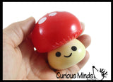 NEW - Mushroom Splat Ball -  Water Filled Splat Stress Ball - Throw to Make it Splat and Watch it Come Back Shroom Fungus