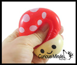 NEW - Mushroom Splat Ball -  Water Filled Splat Stress Ball - Throw to Make it Splat and Watch it Come Back Shroom Fungus