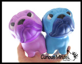 Pug Dog Slow Rise Squishy Toy - Memory Foam Squish Stress Ball