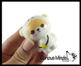 NEW - Mini Kawaii Animals Wearing Costumes Slow Rise Squishy Fidget Toy