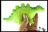 Dinosaur Soft Cream Doh Filled Stress Ball - Squishy Gooey Squish Sensory Squeeze Balls - Dino Lover Gift