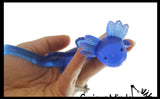 NEW - Axolotl Ultra Sticky Toy - Super Sticky Novelty Toy - Sticky Hands Animal