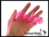 NEW - Axolotl Ultra Sticky Toy - Super Sticky Novelty Toy - Sticky Hands Animal