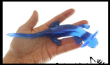 NEW - Axolotl Ultra Sticky Toy - Super Sticky Novelty Toy - Sticky Hands Animal