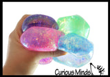 NEW - Sugar Cube Ball - Thick Glue/Gel Syrup Molasses Stretch Ball - Ultra Squishy and Moldable Slow Rise Relaxing Sensory Fidget Stress Toy Square Ice