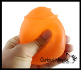 Ghost Sugar Ball - Thick Glue/Gel Stretch Ball - Molasses Syrup Ultra Squishy and Moldable Slow Rise Relaxing Sensory Fidget Stress Toy Halloween