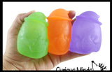 Ghost Sugar Ball - Thick Glue/Gel Stretch Ball - Molasses Syrup Ultra Squishy and Moldable Slow Rise Relaxing Sensory Fidget Stress Toy Halloween