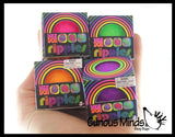 NeeDoh Assorted Teenie Tiny Nee-Doh Soft Doh Filled Stretch Ball - (Regular, Glow, Ripples, Swirl) Ultra Squishy and Moldable Relaxing Sensory Fidget Stress Toy